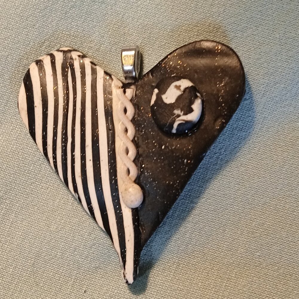 HAND CRAFTED HEART PENDANT
